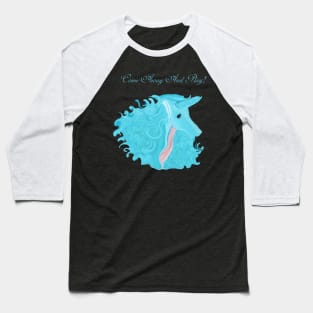 Come and Play Unicorn Baseball T-Shirt